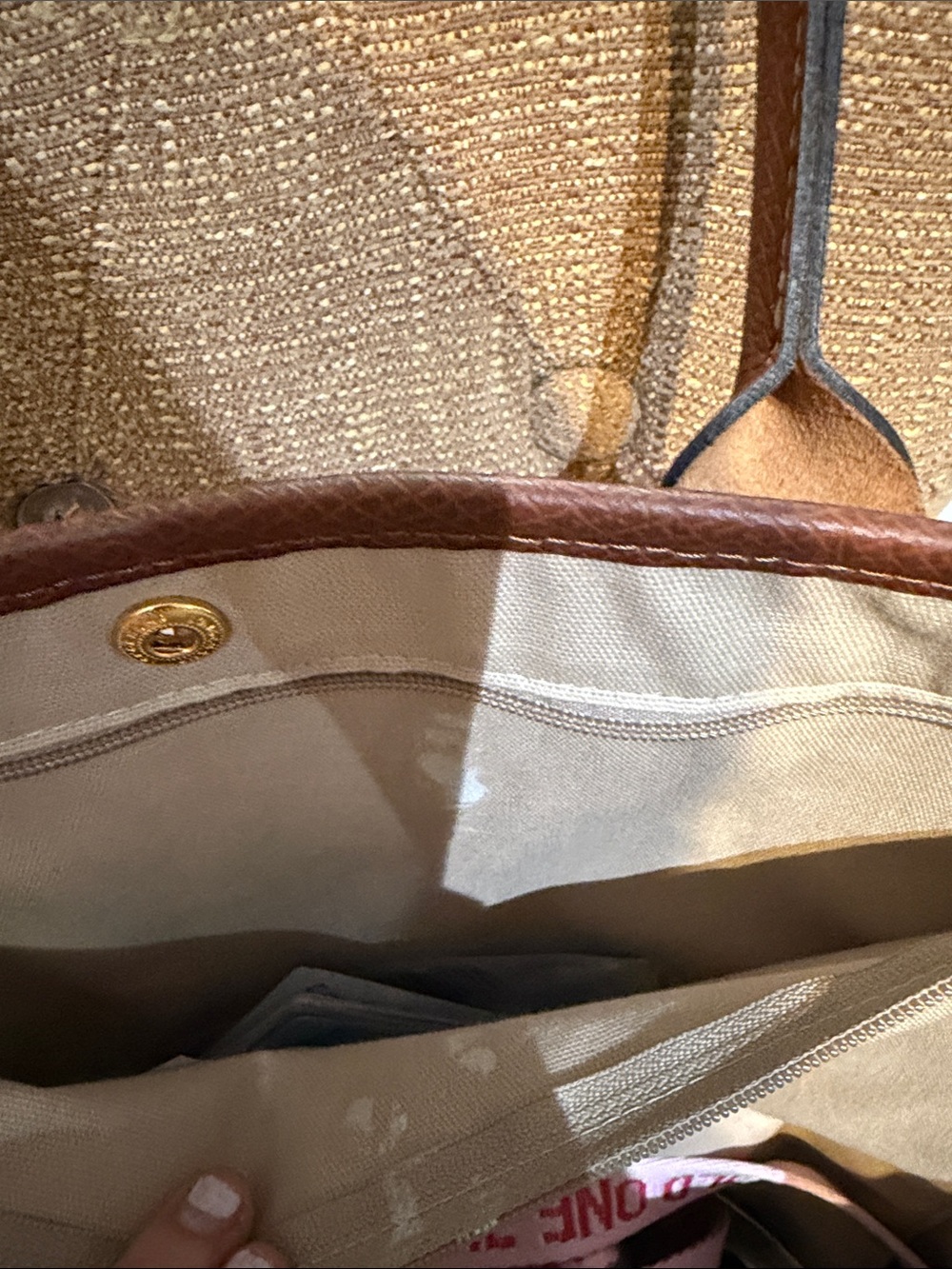 Longchamp LE PLIAGE COLLECTION L BASKET BAG $505 orig - Picture 7 of 11
